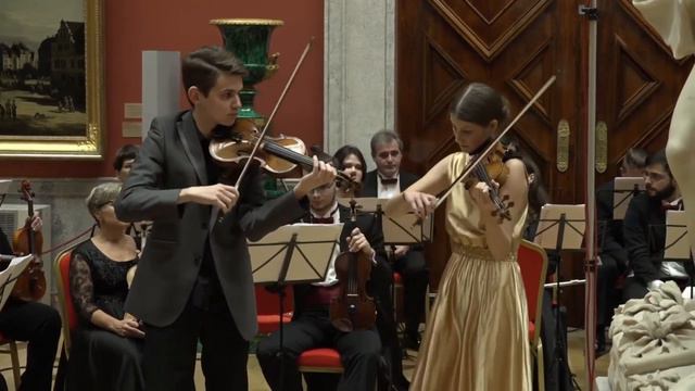 I. Frolov - Divertimento for 2 violins | Arseniya Sibiliyova & Andrey Zubenko смотреть онлайн