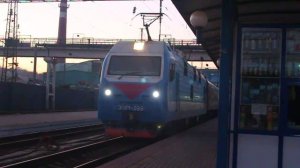 Отправление ЭП1М-399 с поездом №62 Москва — Нальчик