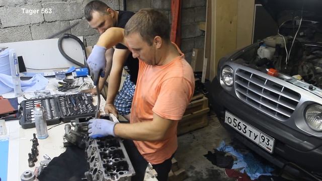 Замена прокладки головки ГБЦ своими силами, на TD 2.9 смотреть онлайн