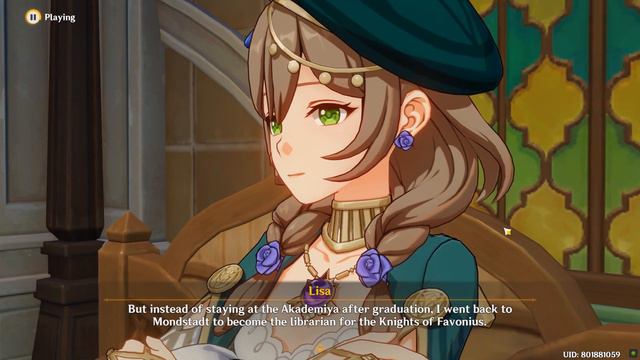 Second Blooming 3.4 Event, Free Lisa Skin/Outfit - Genshin Impact