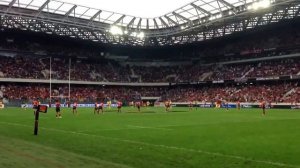 TOULON - CLERMONT , Énorme "pilou pilou" ALLIANZ RIVIERA A NICE