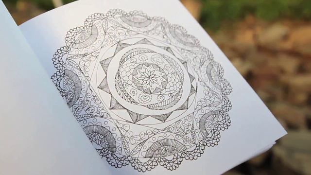 The Artful Mandala Coloring Book