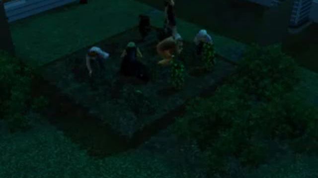 Sims 3 Zombie Attack смотреть онлайн