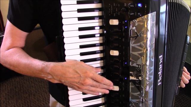 Roland 8x accordion, Just Because Polka смотреть онлайн