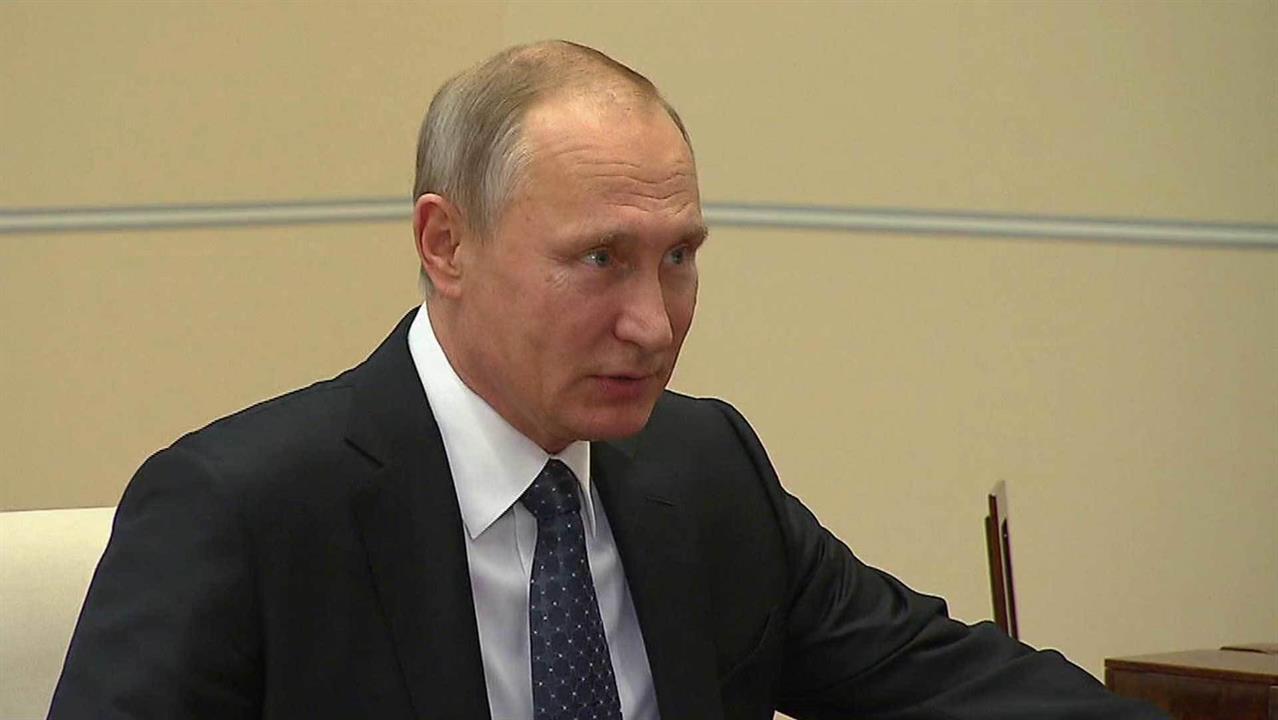 Владимир Путин в Ново-Огарево встретился с главой Россельхозбанка Дмитрием Патрушевым
