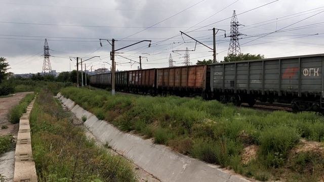 Товарный поезд Ростова на Дону