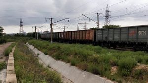 Товарный поезд Ростова на Дону