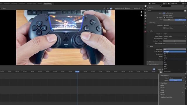 How to Render & Export your Video with Audio in Blender? смотреть онлайн