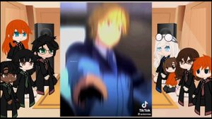 Harry Potter react to Draco as Suwa Rei 1/2 [Hp x Buddy daddies]