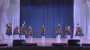 "Ягодка малинка" народный стилизованный танец