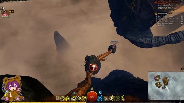 GW2 - Mistlock Mountaineer, Falling! Screaming! Diving! (Jumping Puzzle + Diving Achievements)