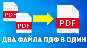 ДВА ФАЙЛА В ПДФ