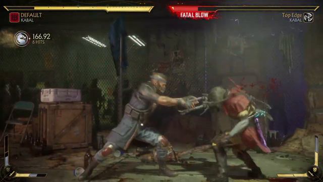 Mortal Kombat 11 - kabal vs kabal - very hard
