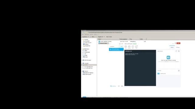 Docker Toolbox Installation und start eines hello-wold-ngix über Kitematic смотреть онлайн