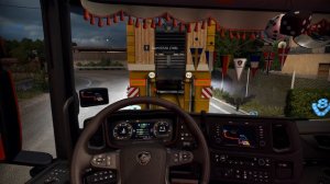 NEW ETS 2 MP Italia DLC Покатушки Движуха (79) SCANIA S730 V8 5) Часть