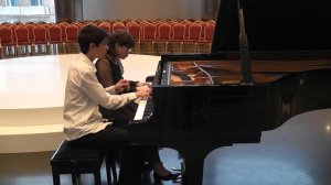 С.Рахманинов "Вальс" для фортепиано в 4 руки op.11, №4. исп.Дуэт СОЗВУЧИЕ  Г. Сидоров и А. Панченко