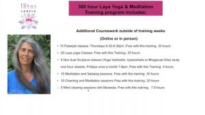 Laya Yoga Meditation Teacher Training Webinar