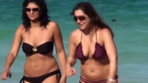 Самые красивые девушки Украины на пляжах Киева