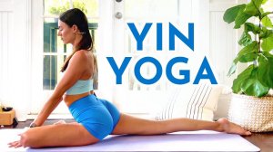 ❤️ Yoga with Kate Amber - 30 мин Инь-йога | Растяжка всего тела и глубокое расслабление