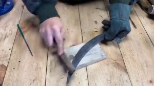 ДЕЛАЕМ ОРУЖИЕ НИНДЗЯ ИЗ РЖАВОЙ ЛОАТЫ