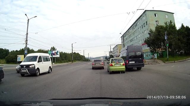 "Инвалиды" на дорогах Мурманска 19.07.2014 смотреть онлайн