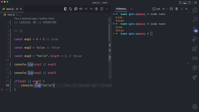 Logical OR || Operator in JavaScript, Simplified