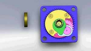 работа шестеренки