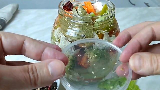 Как приготовить ферментированную "Giardiniera" (итальянские овощи)?