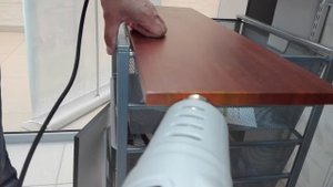 Испытание на качество фасадов МДФ пленка.