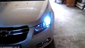 ДХО в поворотники Cruze