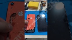 📱 Замена дисплейного модуля, корпуса и шлейфа зарядки iPhone XR A1205 | SmartMaster35Rus 📱