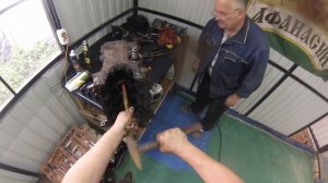 Двигатель VW 2e на Т3 Разборка