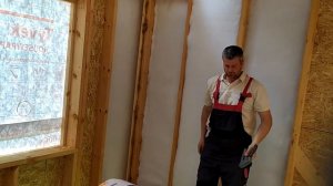 утепление каркасника холлофайбером. теплый угол. ч2