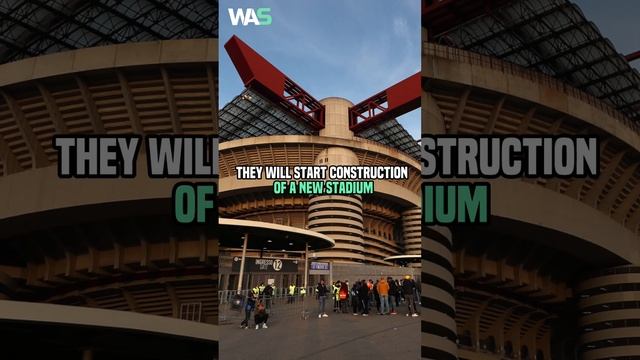 Historic Stadium for AC and Inter Milan San siro set to be demolished #shorts #soccer #football