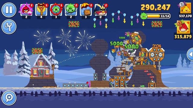 Angry Birds Friends. Hammy New Year 8 (06.01.2024). 3 stars. Passage from Sergey Fetisov смотреть онлайн