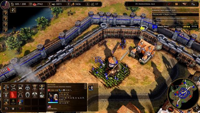 AoE III DE - 18. Hold the Fort (HARD) смотреть онлайн