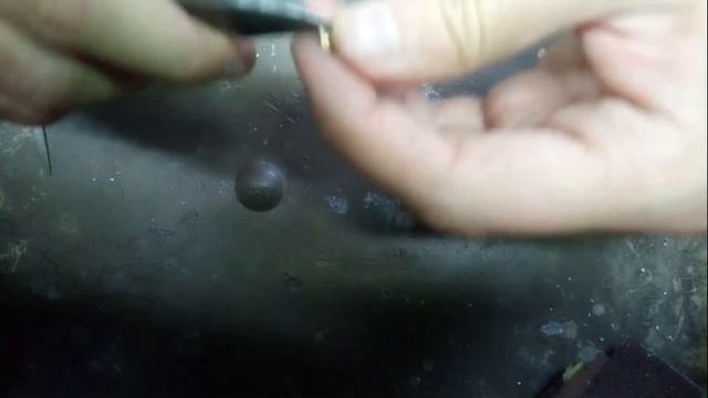 Пайка золотой иконки