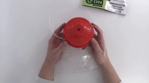 Катушка для триммера, полуавтоматическая, легкая заправка, 1-3 мм, М10 х 1.25 мм