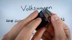 Volkswagen Atlas Key Fob Battery Replacement CHROME (2018 - 2020)