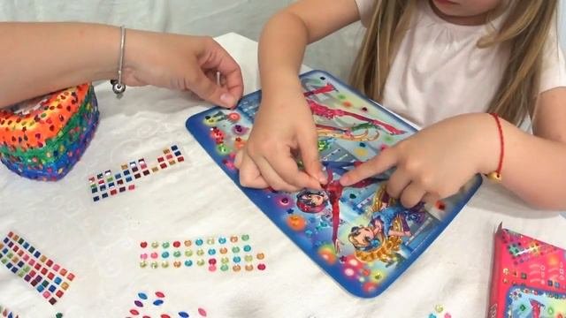 Кристаллы / картина из кристаллов /crystal Mosaic