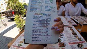 Ужин в кафе Jacks Place в Махмутларе. Турция 2021! Turkey.