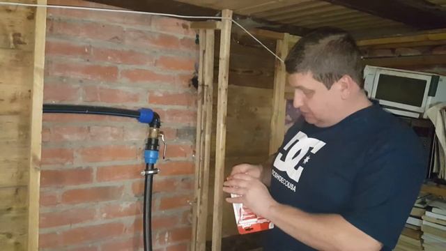 Подвод воды к дому, применяя СтопМастер Гель