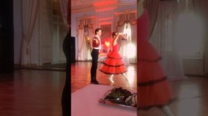 Солистка русского балета Анна Войтина с мужем