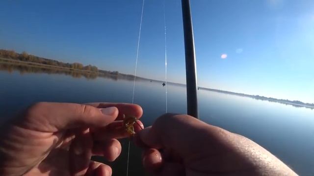 Чудесный осенний день на Старооскольском водохранилище
