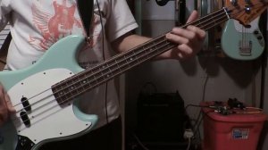 Squier Mustang Bass Guitar Classic Vibe Pickups--GHS Brite Flats Strings--Phil Jones Bass PE5