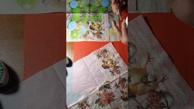 Декупаж на яйцах. смотреть онлайн