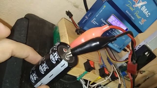 Емкость ионисторов - проверка Imax-b6 смотреть онлайн