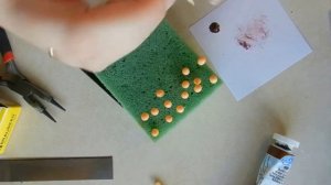 Облепиха из полимерной глины. Видеоурок.