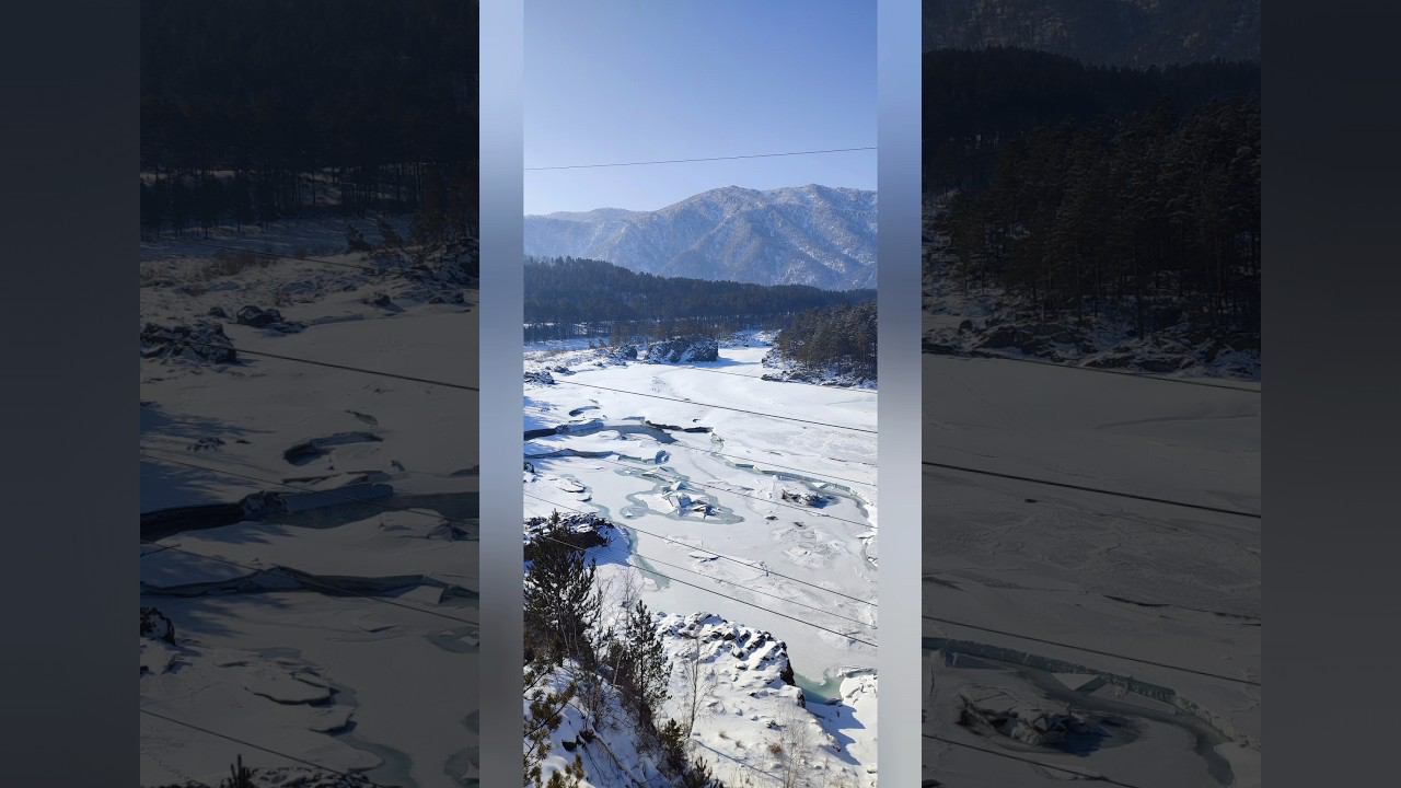 Козья тропа зимой, Алтай