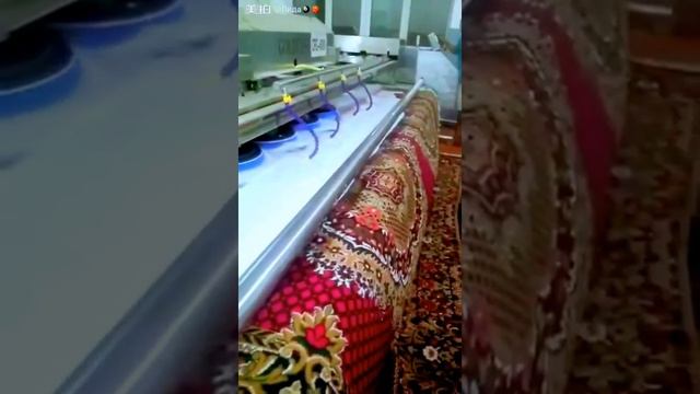 Машина для стирки и мойки ковров\ Carpet washing Machine for Uzbekistan's Laundry